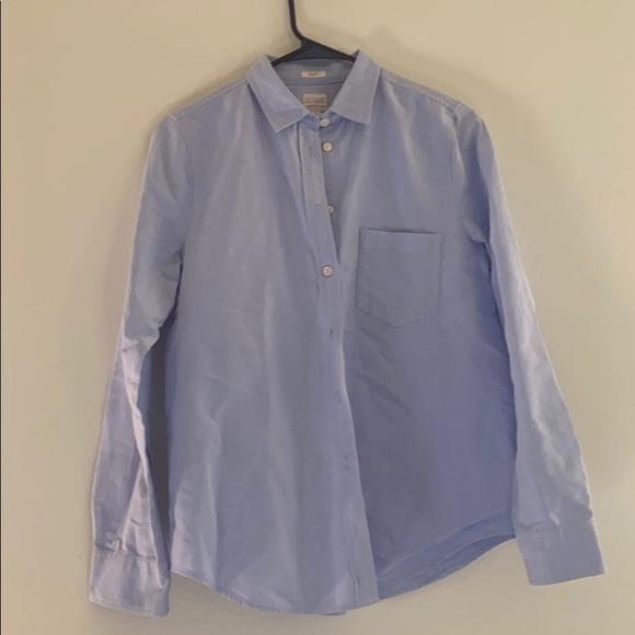 J Crew - light blue button down shirt - Picture 1 of 3